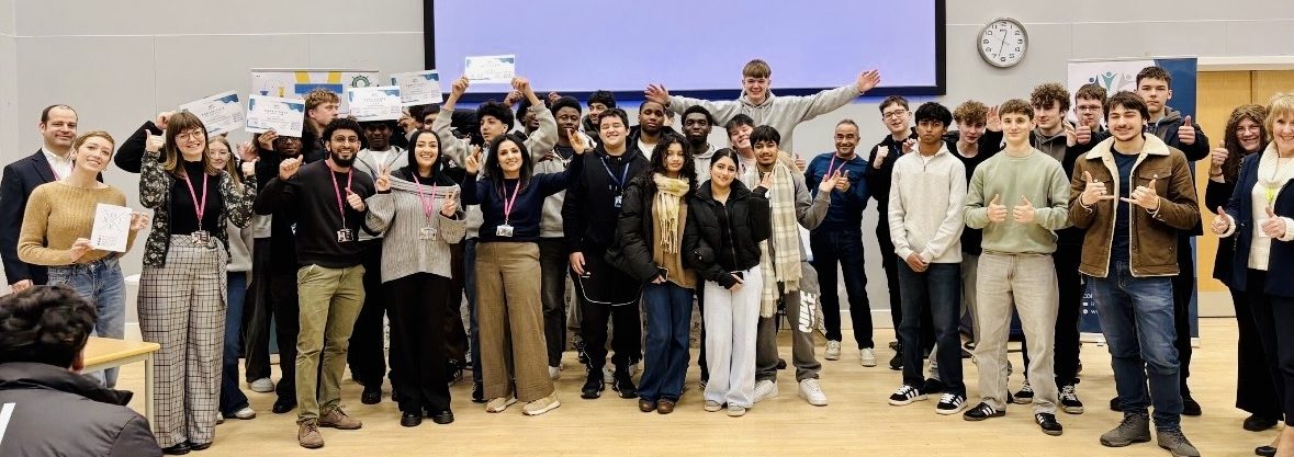Young people at the OXIE Venture Academy showcase